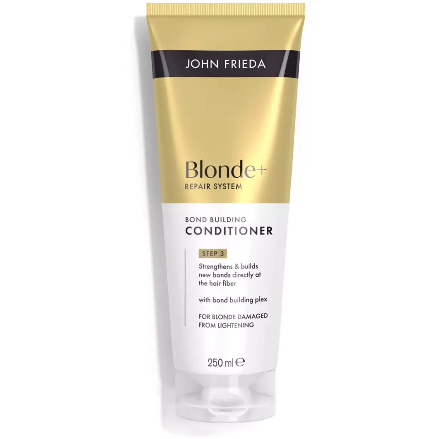 John Frieda Blonde+ Repair System Bond Building Conditioner 250 ml billede