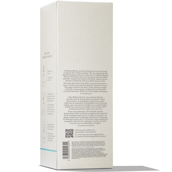 Infinite Bottle Coastal Cypress & Sea Fennel Bath & Shower Gel