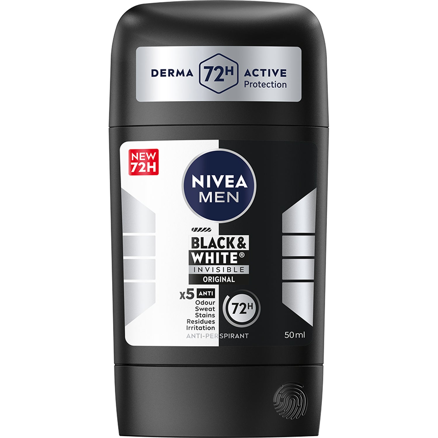 NIVEA Black & White Anti-Perspirant Stick 50 ml