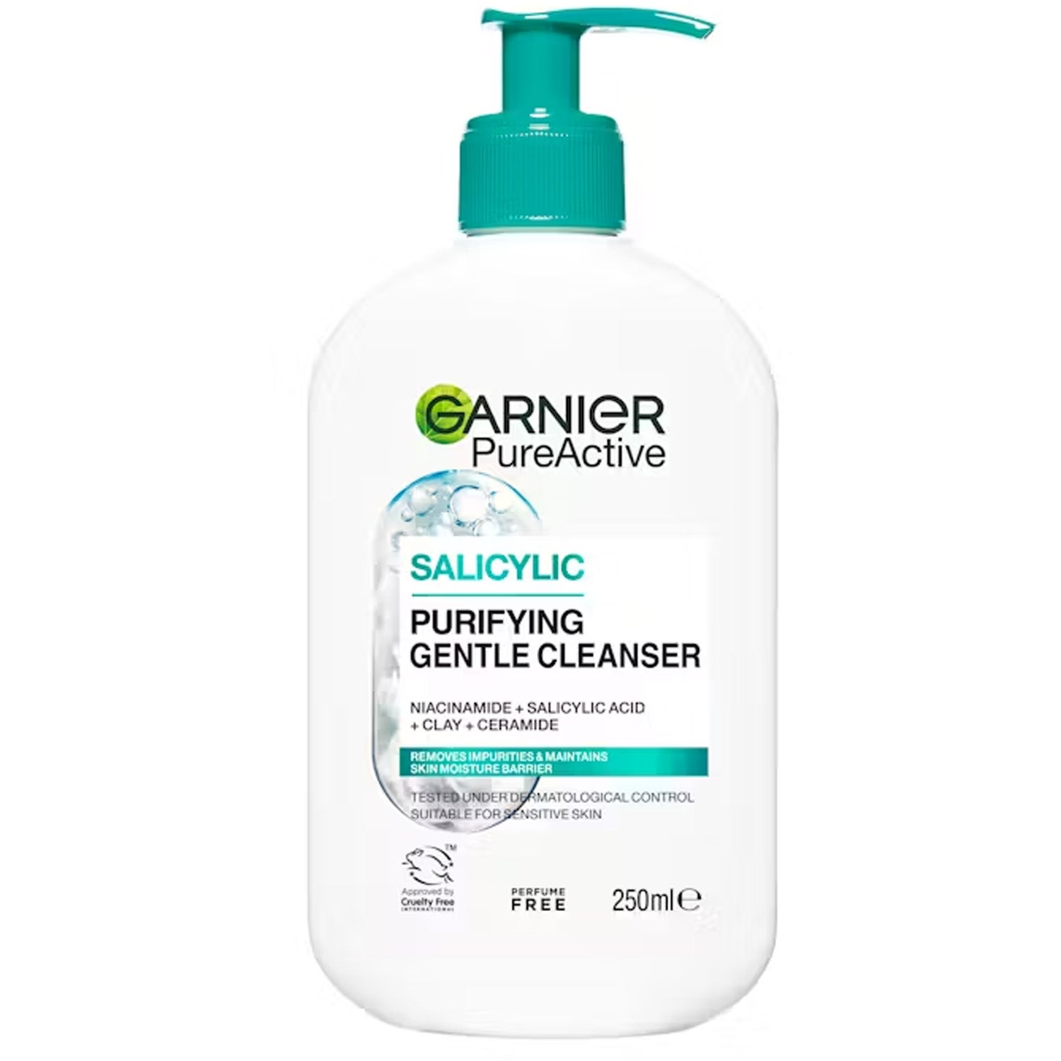 Garnier SkinActive PureActive Gentle Deep Cleanser 250 ml billede