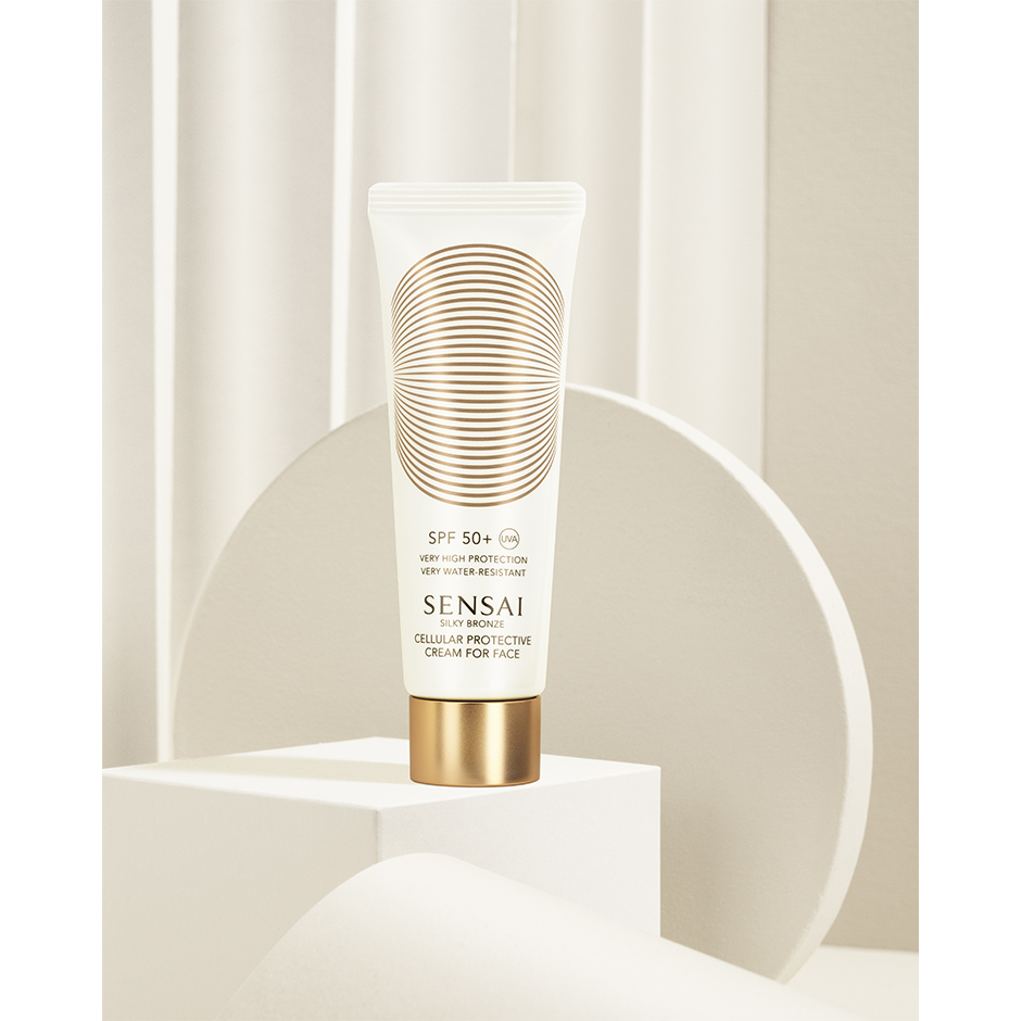 Silky Bronze Cellular Protective Cream For Face Spf50+