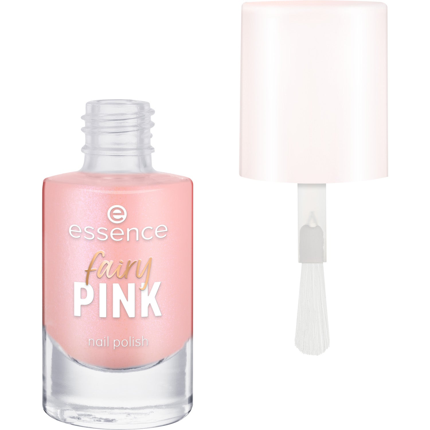 Essence Fairy Pink Nail Polish foundation & concealer dam