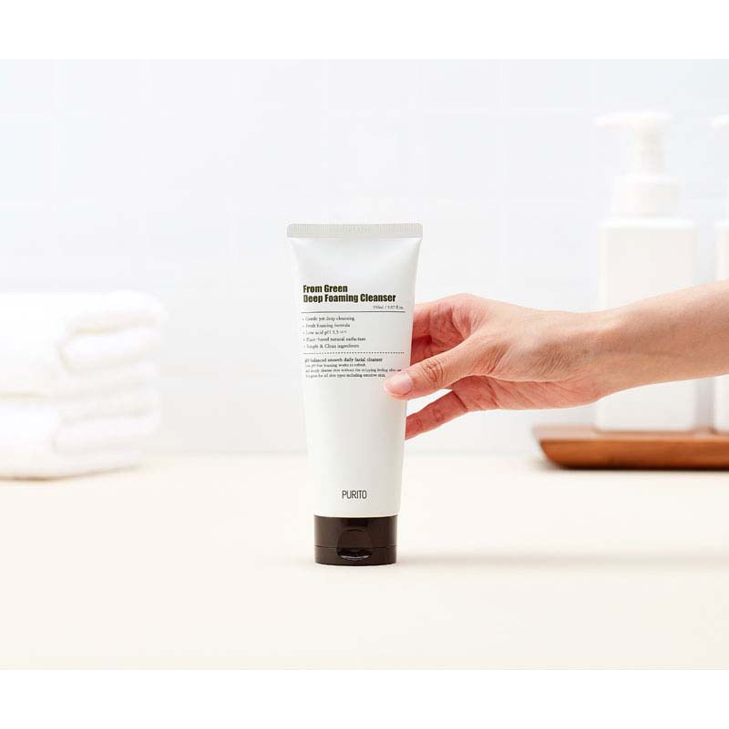 From Green Deep Foaming Cleanser
