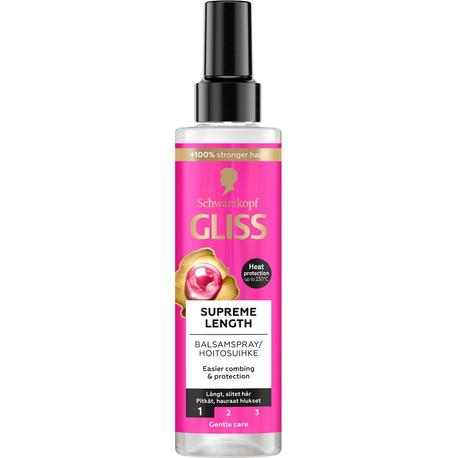 Schwarzkopf Gliss Express-Repair-Conditioner Spray Supreme Length 200 ml billede