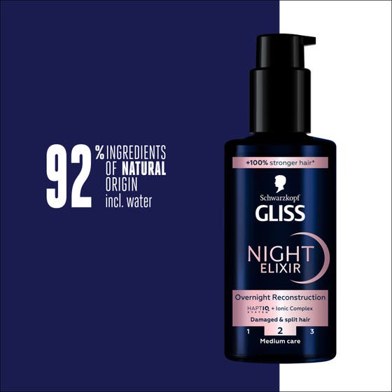 Gliss Night Elixir Overnight Reconstruction