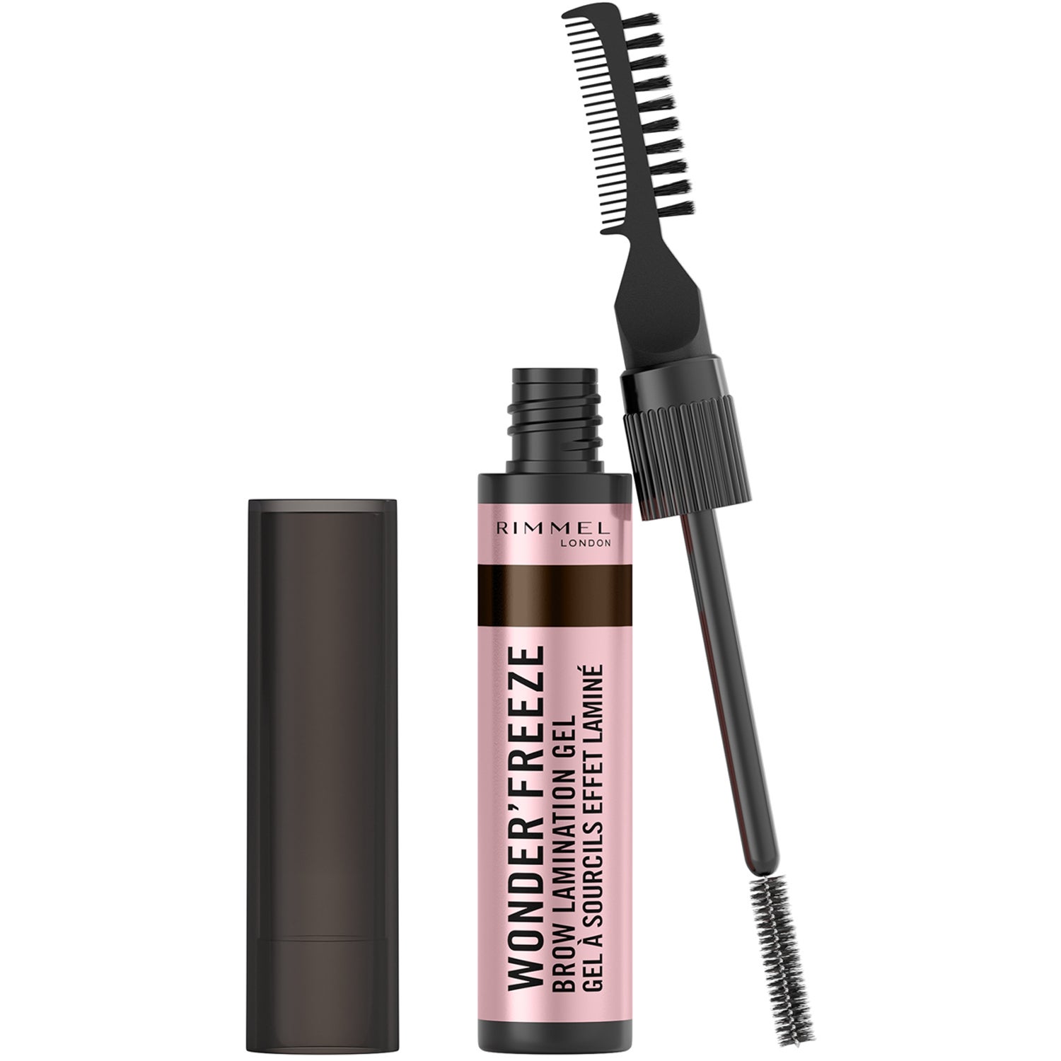 Rimmel London Wonder Freeze Ögonbryns Gel #003-mellan Brun 6 g ögonbryn dam – bild 2