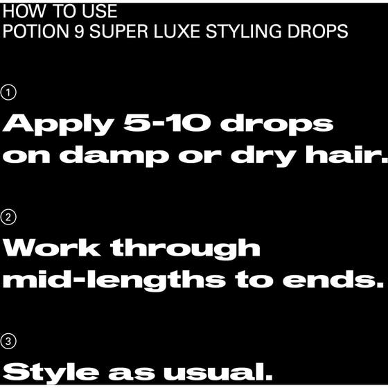 Potion 9 Super Luxe Styling Drops