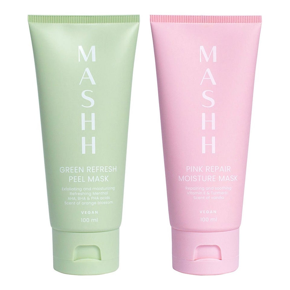 Mask Set Green Refresh + Pink Repair