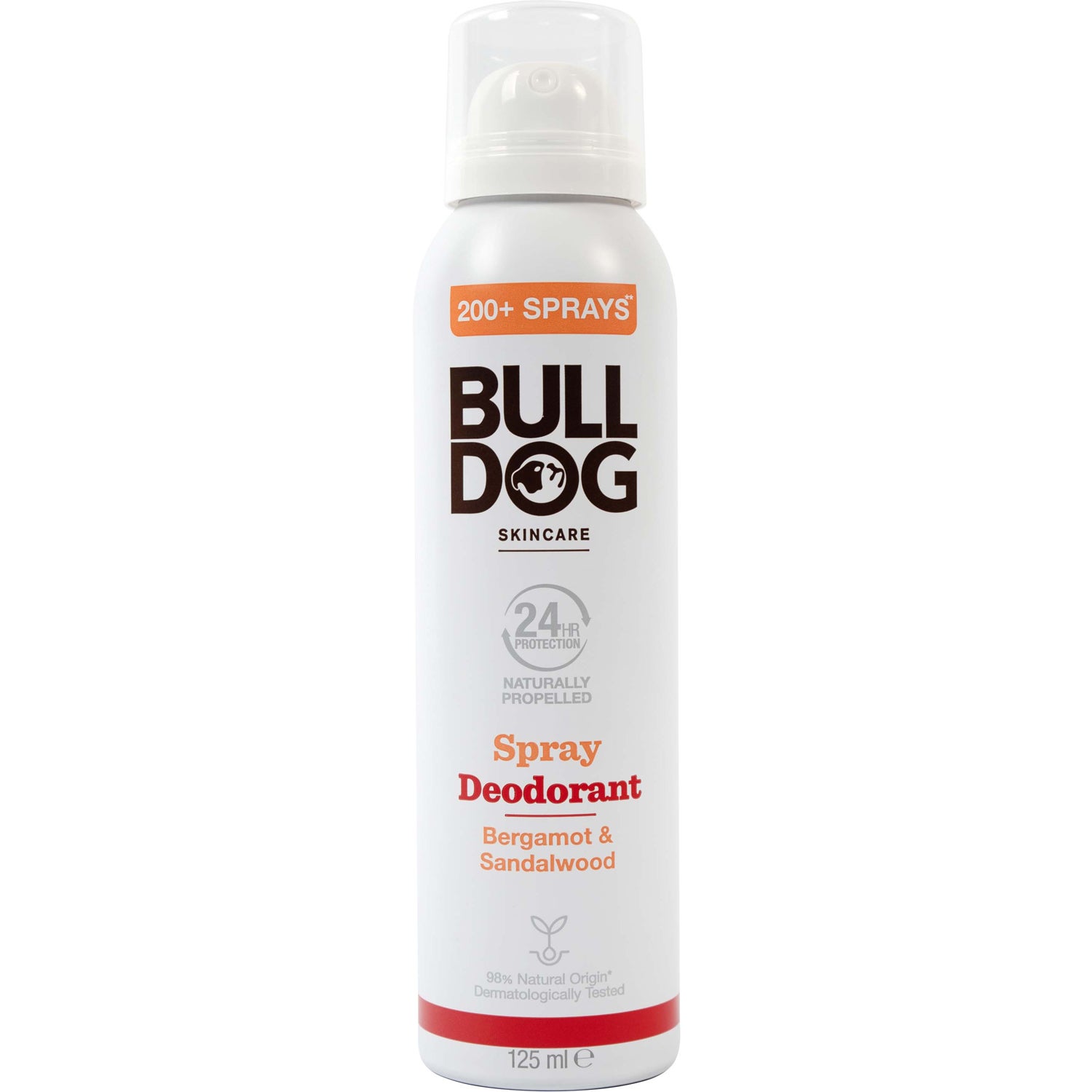 Bulldog Spray Deodorant Bergamot & Sandalwood kroppsspray & deo herr – bild 3