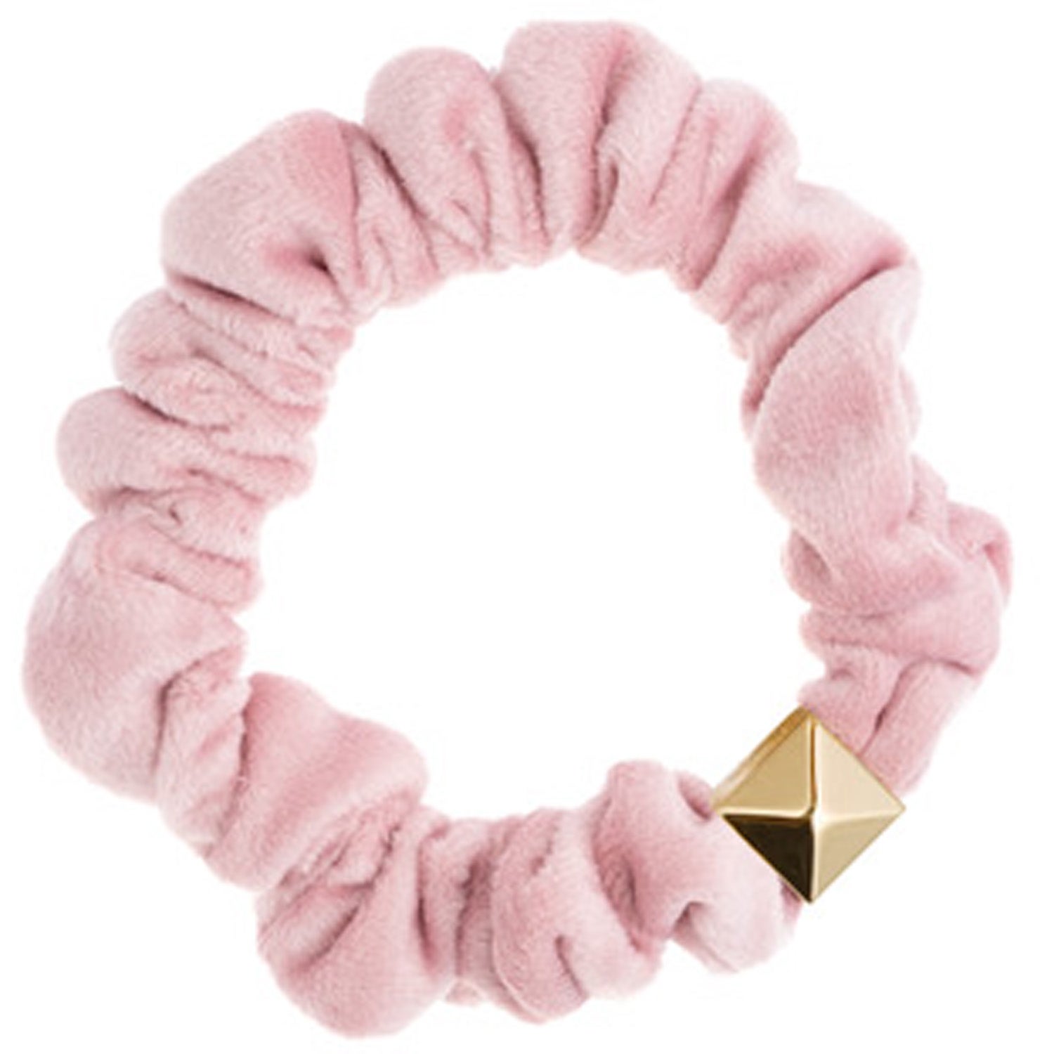 Dark Velvet Mini Scrunchie Cool Blue håraccessoarer dam – bild 2