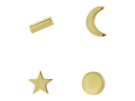One Studs Autumn Gold Ear
