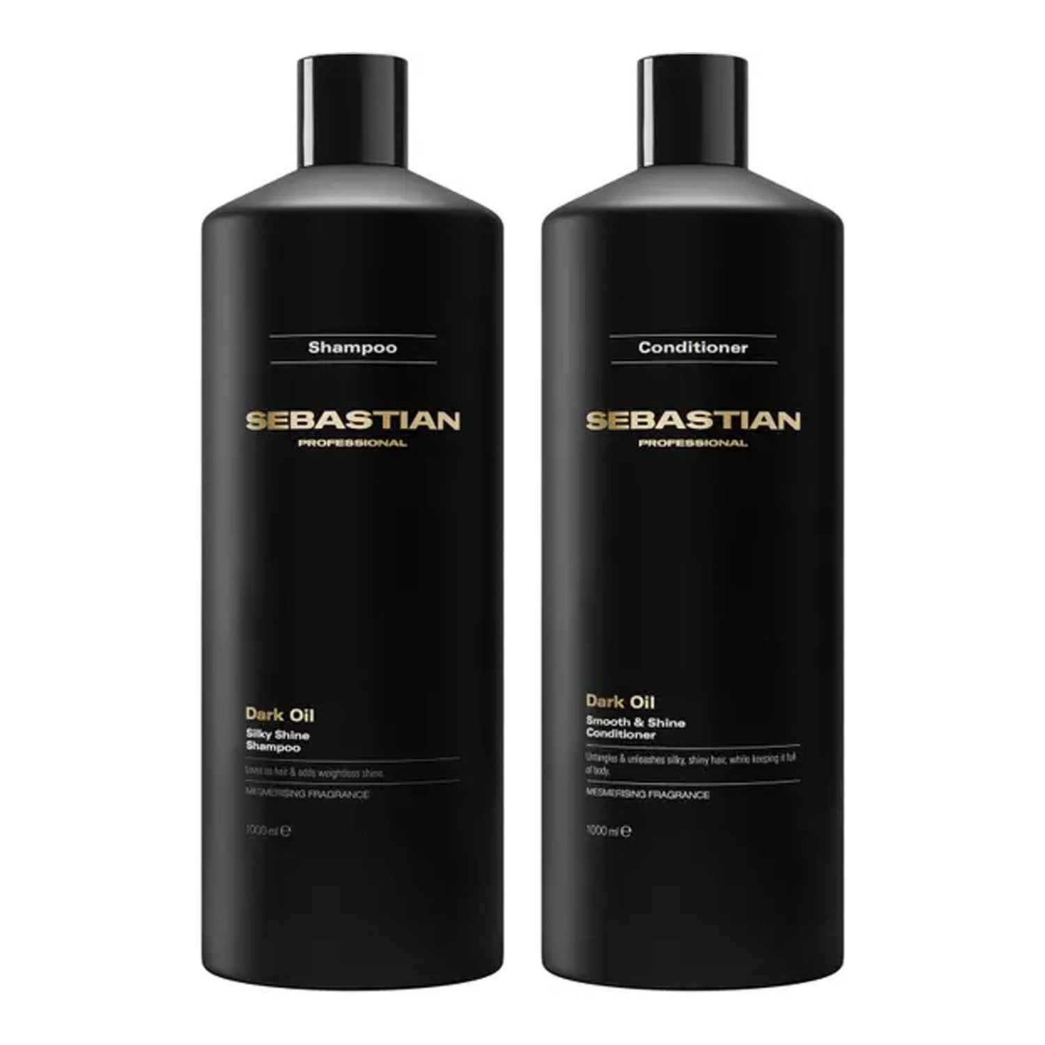 Sebastian Professional Dark Oil Duo Shampoo 1000 ml & Conditioner 1000 ml - 2000 ml billede