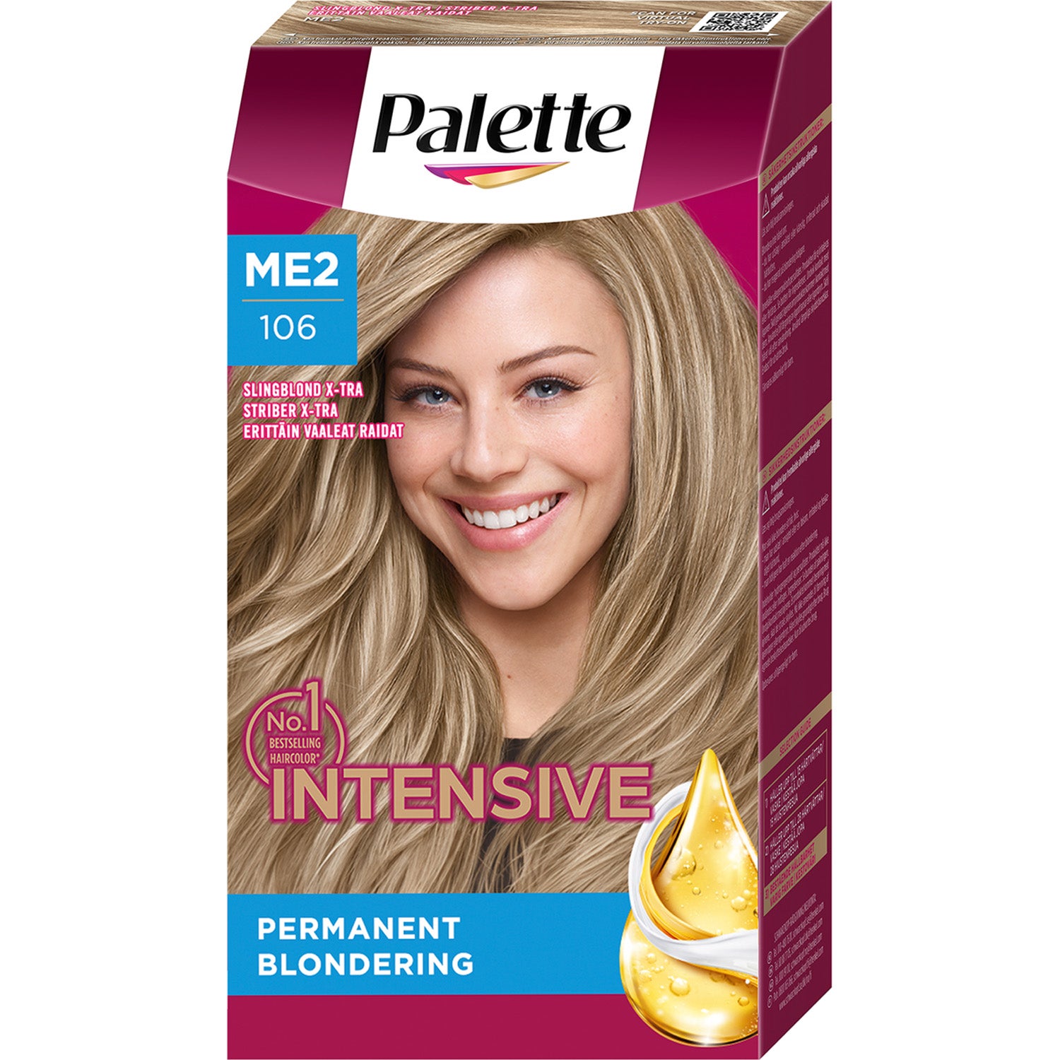PALETTE Hair Colour No. 106 Highlights X-tra - 1 pcs