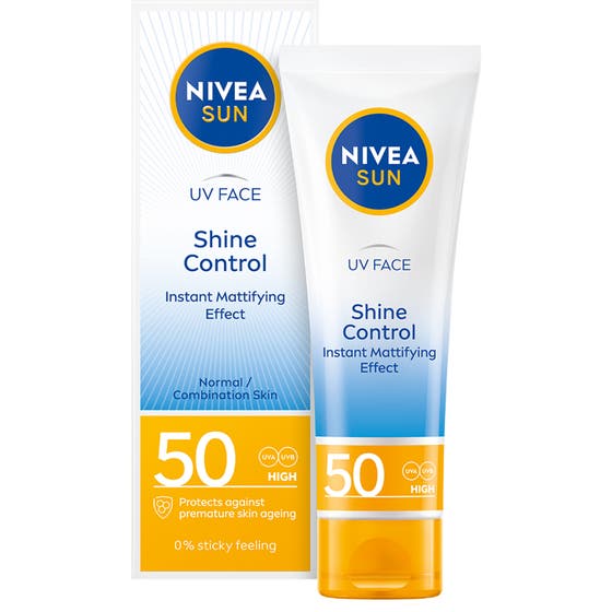Sun UV Face Shine Control Cream SPF50