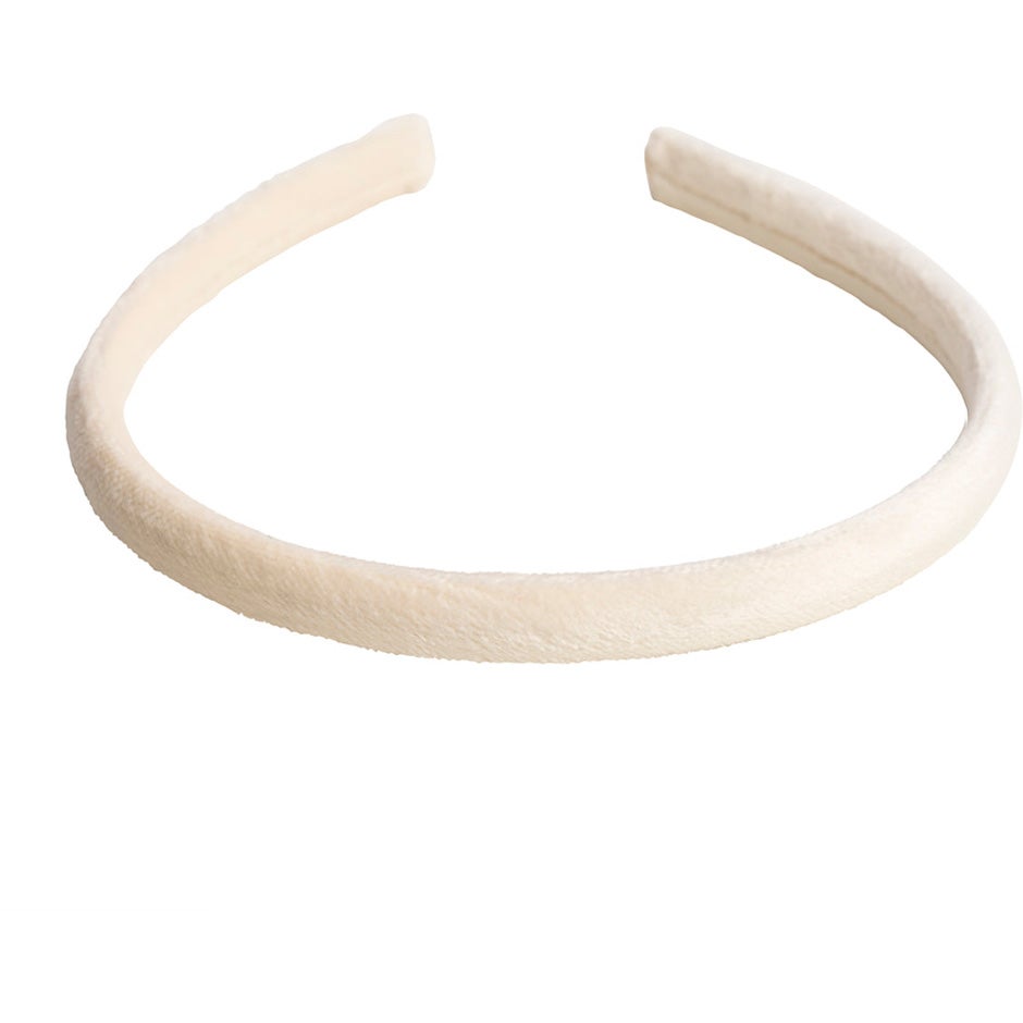 Velvet Hairband Thin,  Dark Hårband & Håraccessoarer