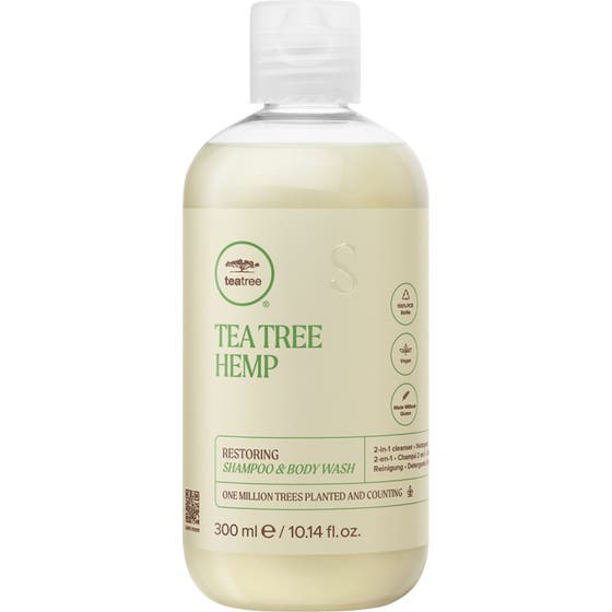 Tea Tree Hemp Restoring Shampoo & Body Wash