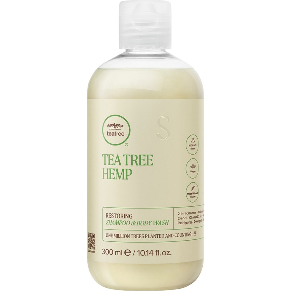 Tea Tree Hemp Restoring Shampoo & Body Wash