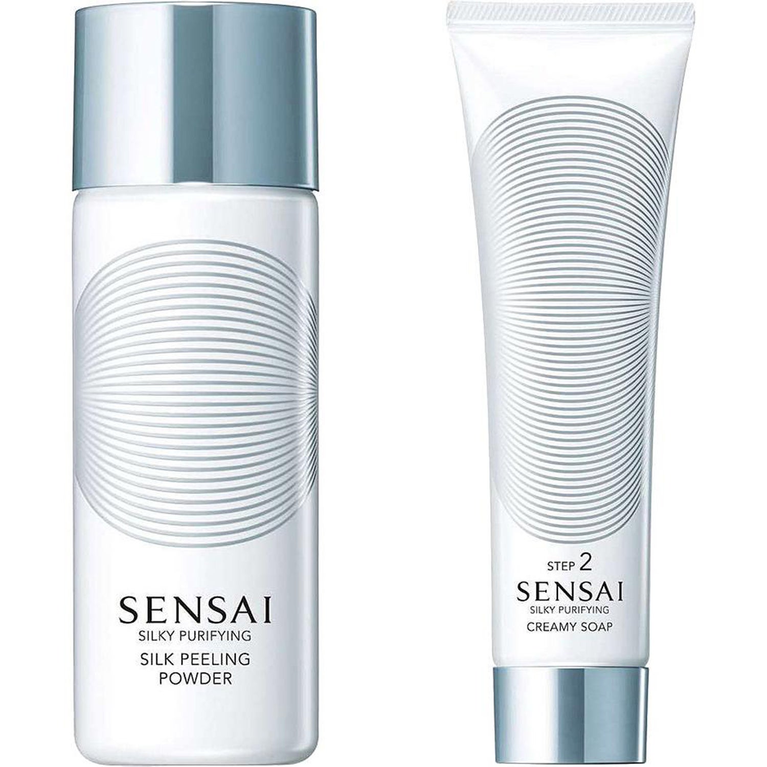 Sensai Silky Purifying Exfoliate & Cleanse (Peeling Powder + Creamy Soap)