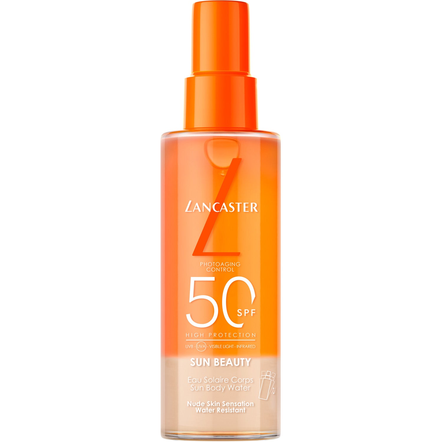 Lancaster Sun Beauty Body Sun Protective Water SPF50 High Protection 150 ml billede