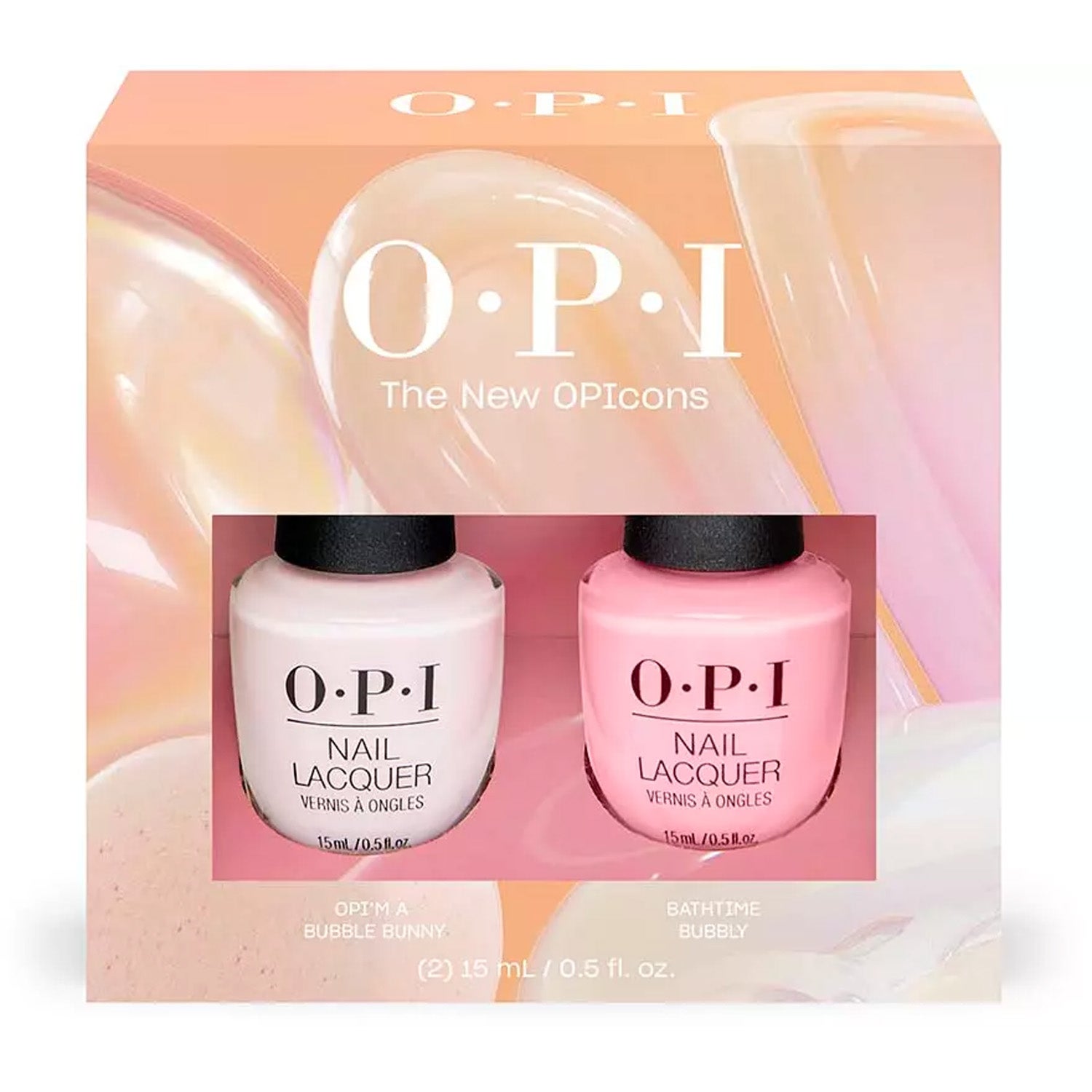 OPI Spring Nail Lacquer 2PC Duo Pack Light Pink 1 pcs