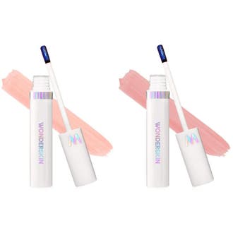 Wonder Blading Lip Stain Masque Peachy & Light Rose Duo