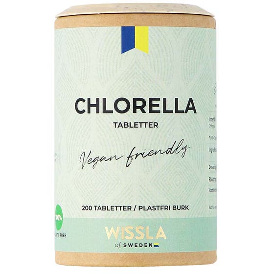 Chlorella tabletter