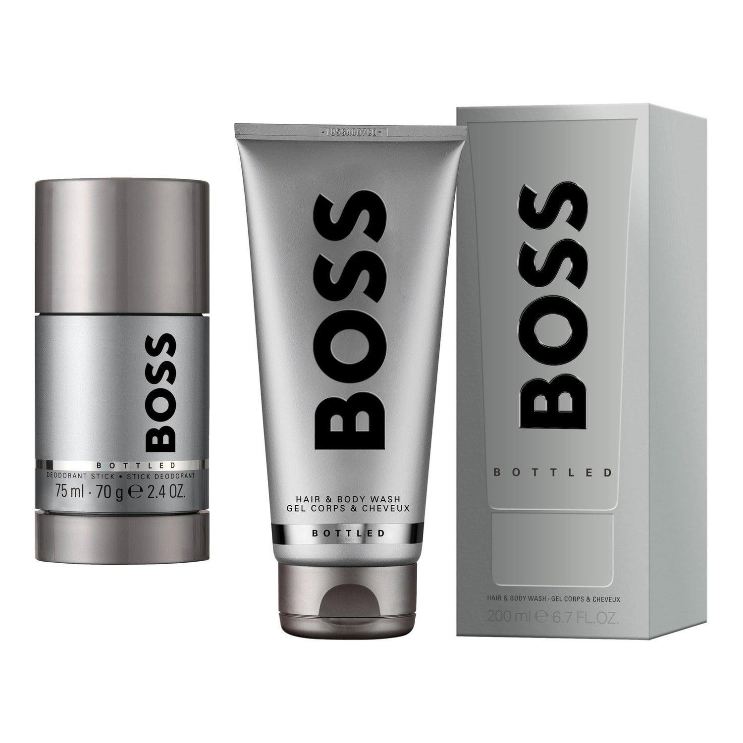 Hugo Boss Bottled Duo Deostick 75 ml + Shower Gel 200 ml - 275 ml billede