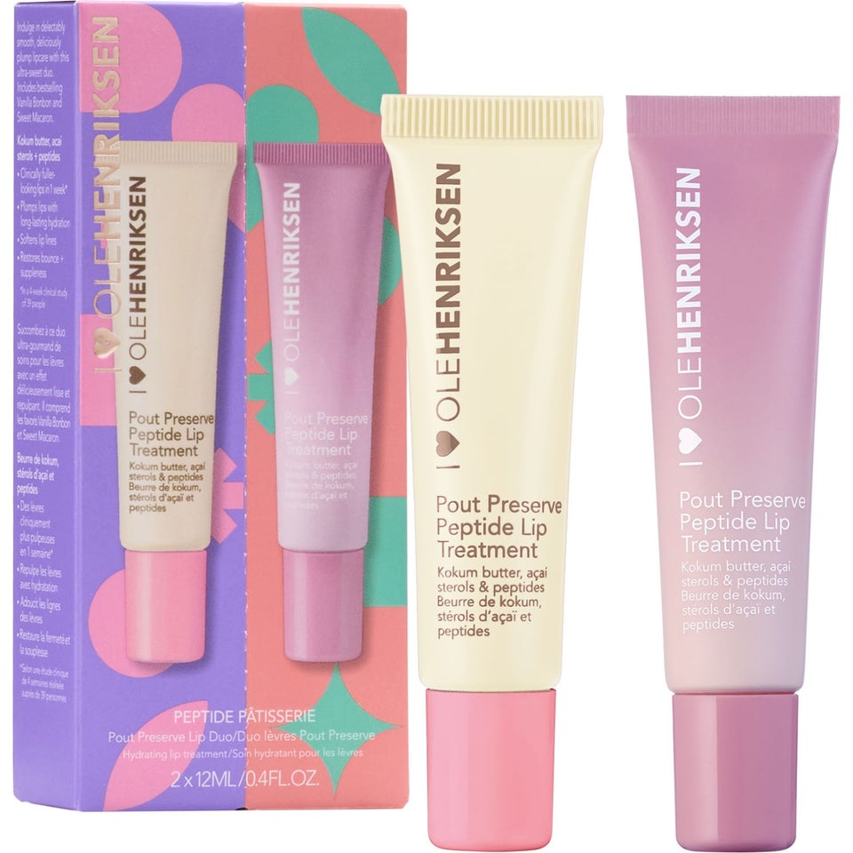 LIP TREATMENT Pout Preserve duo sweet macaron + vanilla bonbon 24 ml LIP TREATMENT Pout Preserve duo sweet macaron + vanilla bonbon