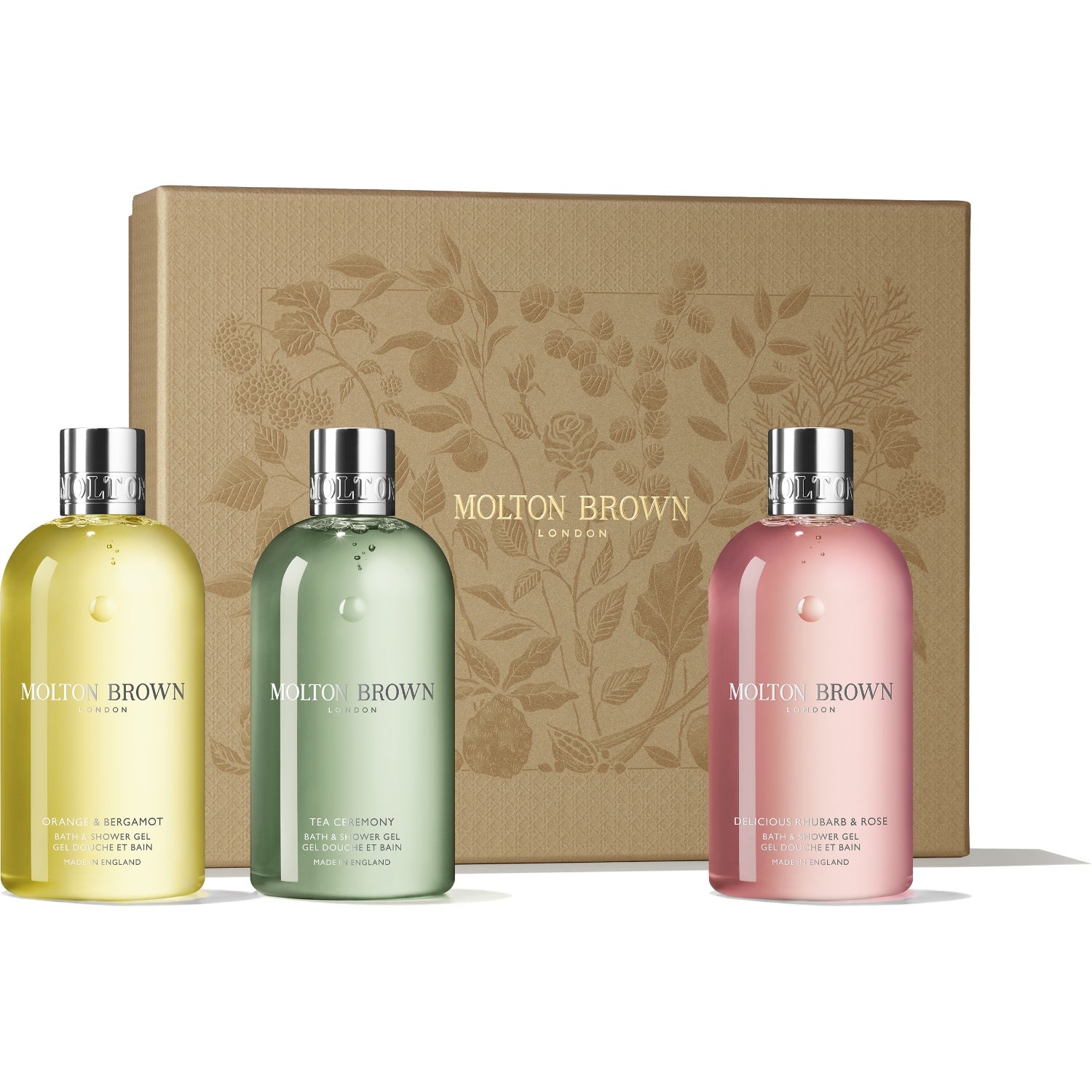 Molton Brown Gift Set Floral & Green Body Care Collection 900 ml