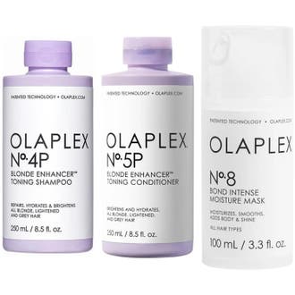 No.4P Blond Enhancer Shampoo/Conditioner & No.8 Mask