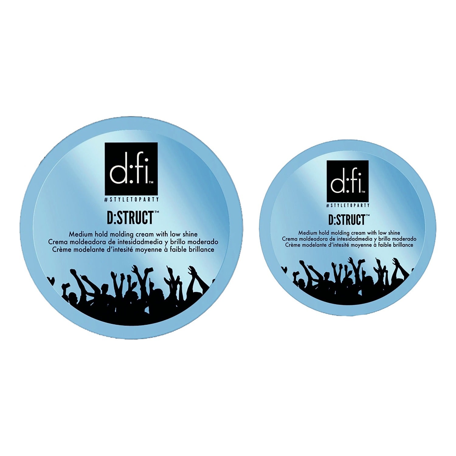 d:fi d:struct Set Molding Cream 150g, Molding Cream 75g
