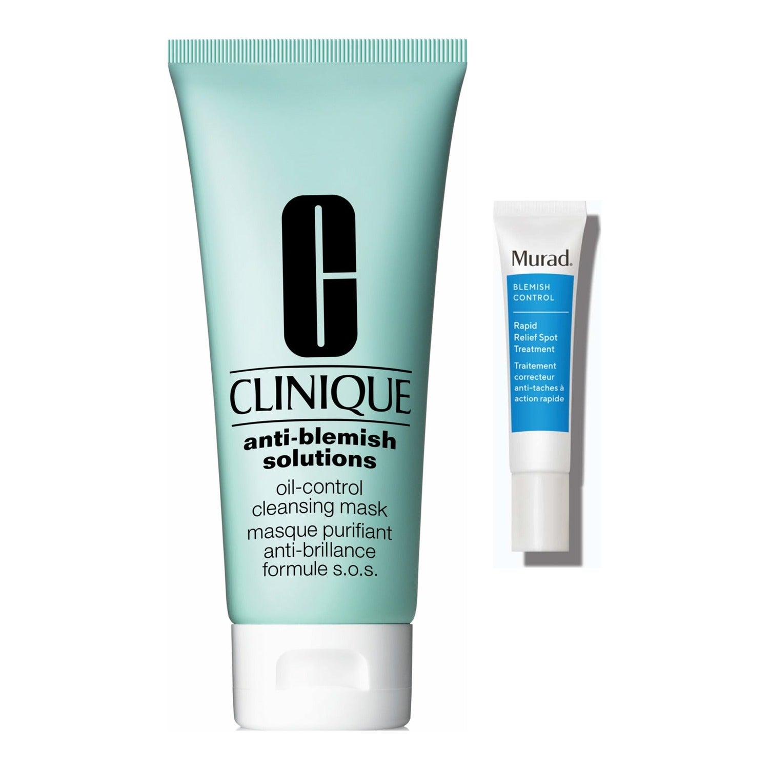 Clinique Clear Skin Rescue Set Cleansing Mask 100 ml & Spot Treatment 15 ml - 115 ml