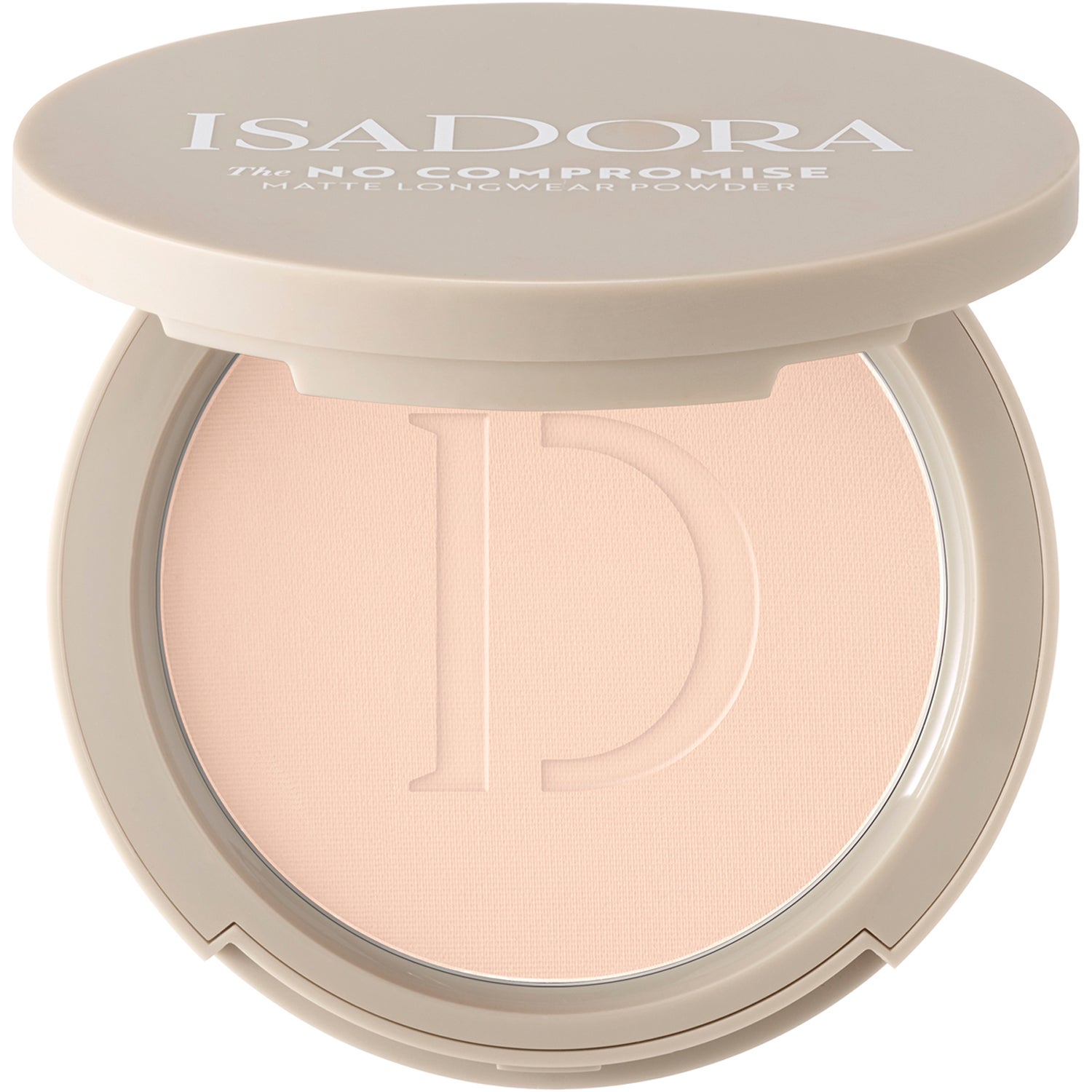 IsaDora The No Compromise Matte Longwear Powder Cool Ivory - 7 g