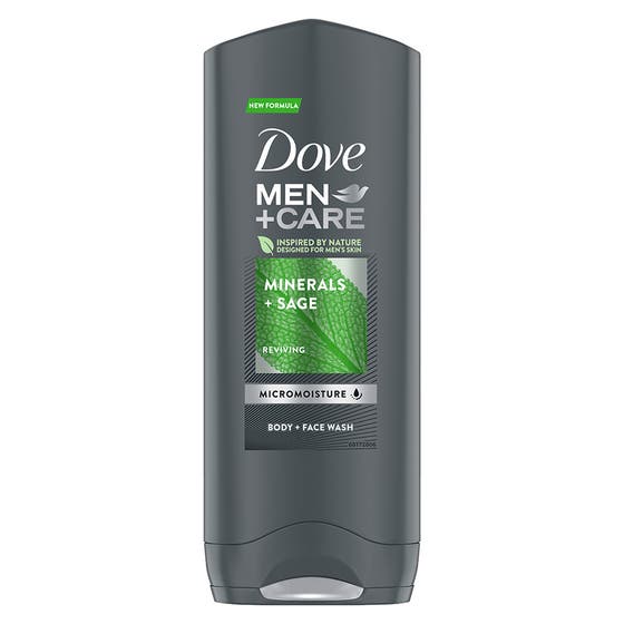 Men + Care Mineral & Sage Shower Gel