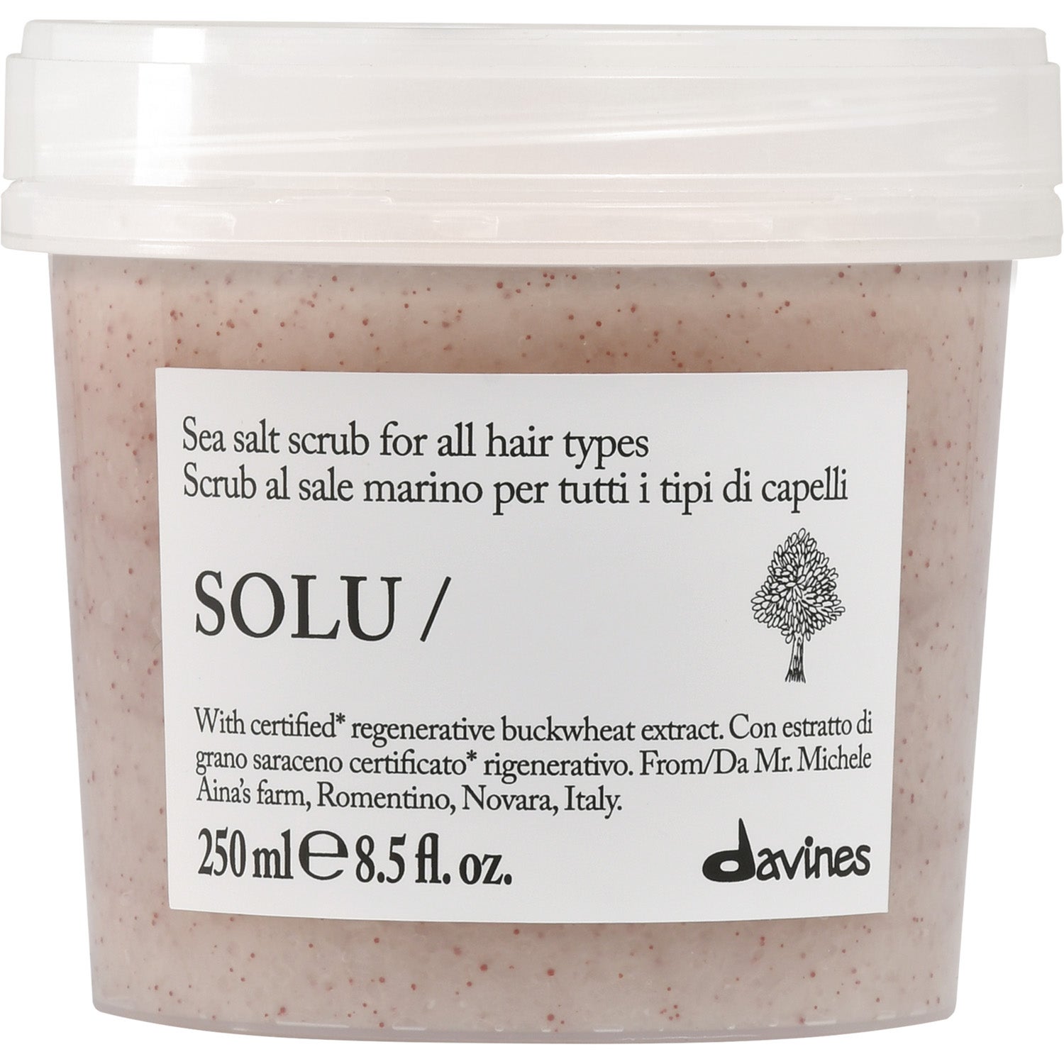 Davines Solu Scrub schampo & balsam herr