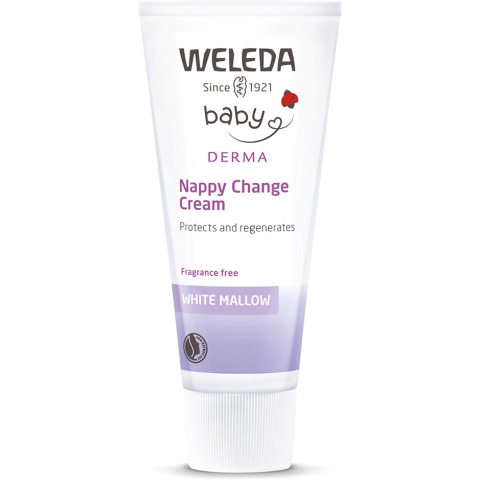 Weleda Baby Derma White Mallow Nappy Change Cream, 50 ml Weleda Hudkräm för barn