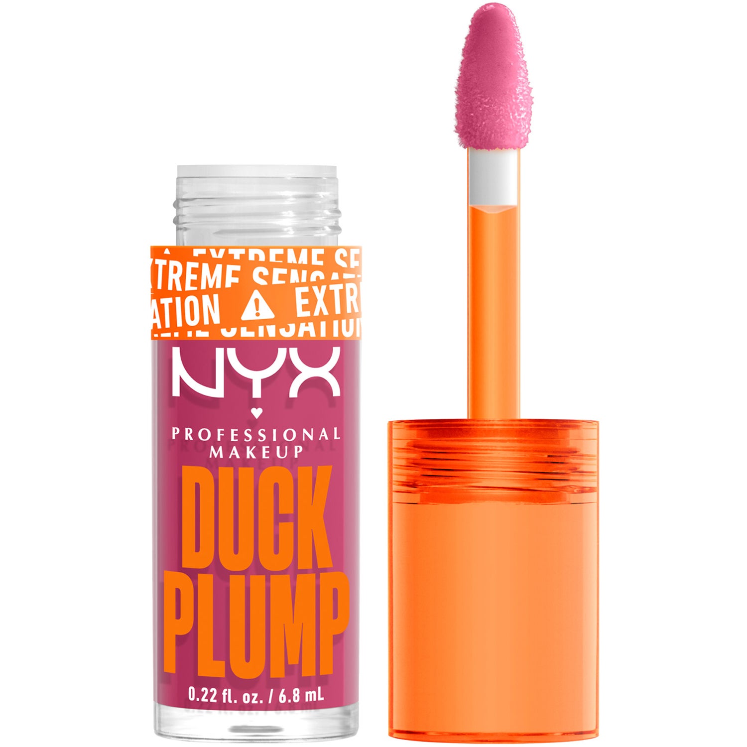 NYX Professional Makeup Duck Plump Lip Lacquer 11 Pick Me Pink - 7 ml billede