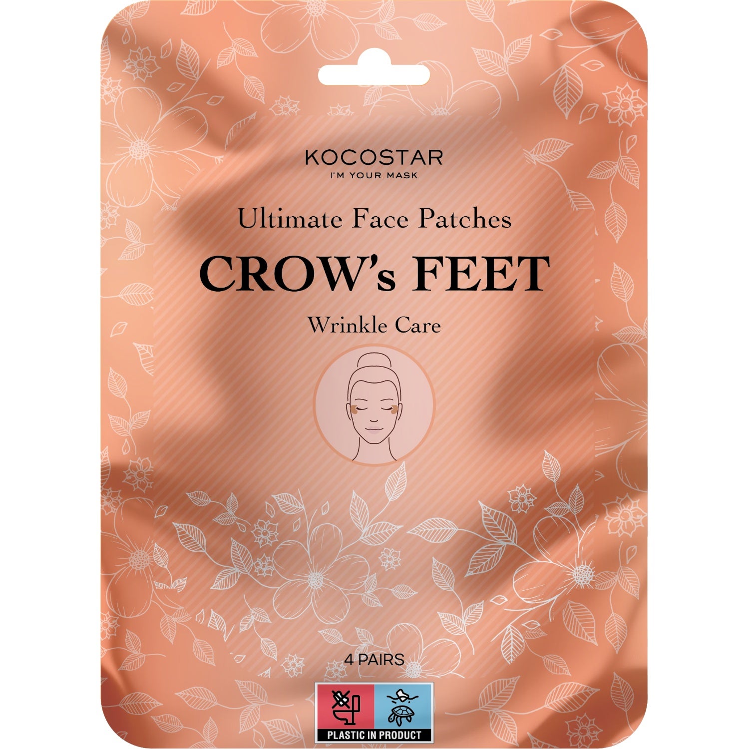 Kocostar Ultimate Face Patches Crow's Feet 4 pcs