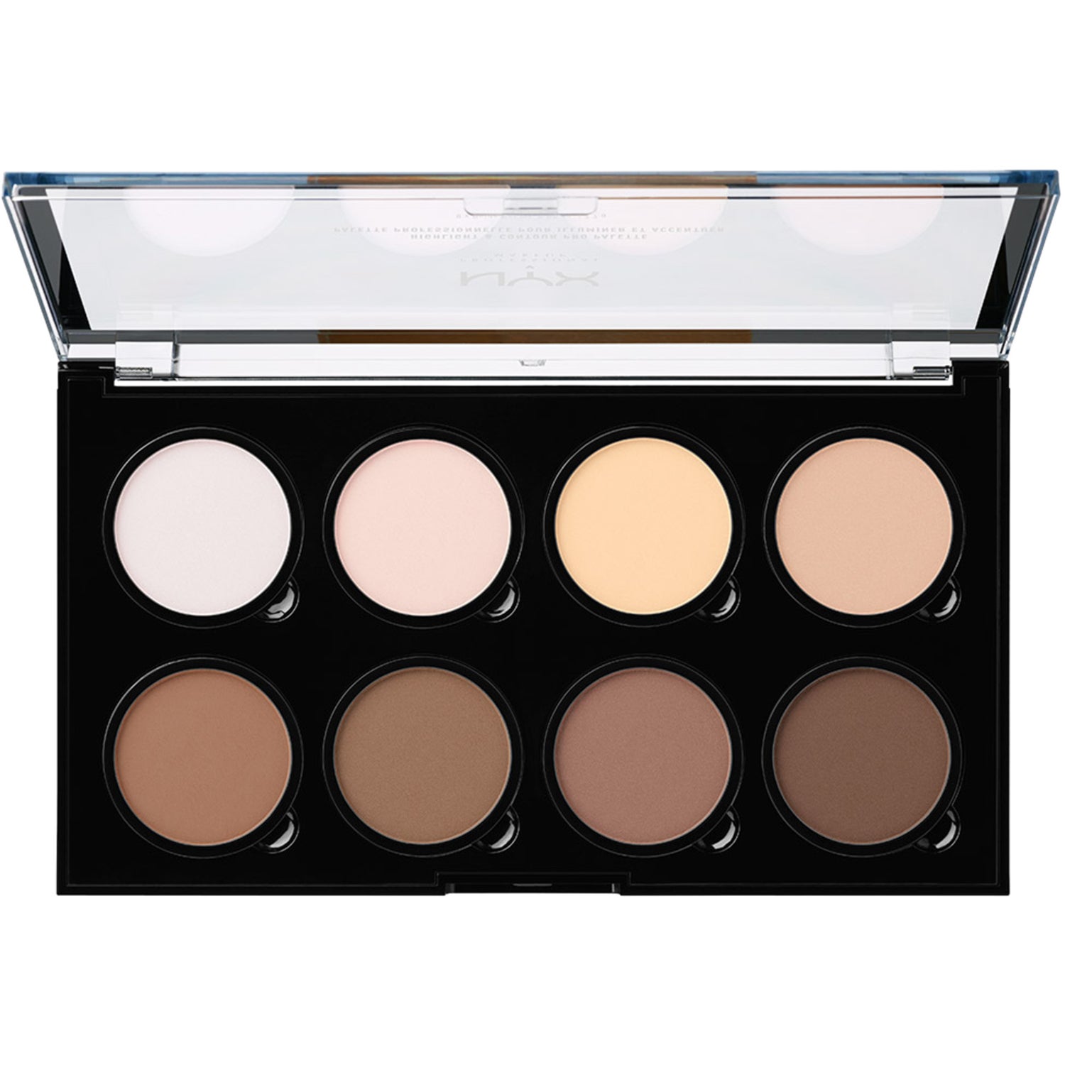 NYX Professional Makeup Highlight & Contour Pro Palette puder, rouge & highlighter dam – bild 7