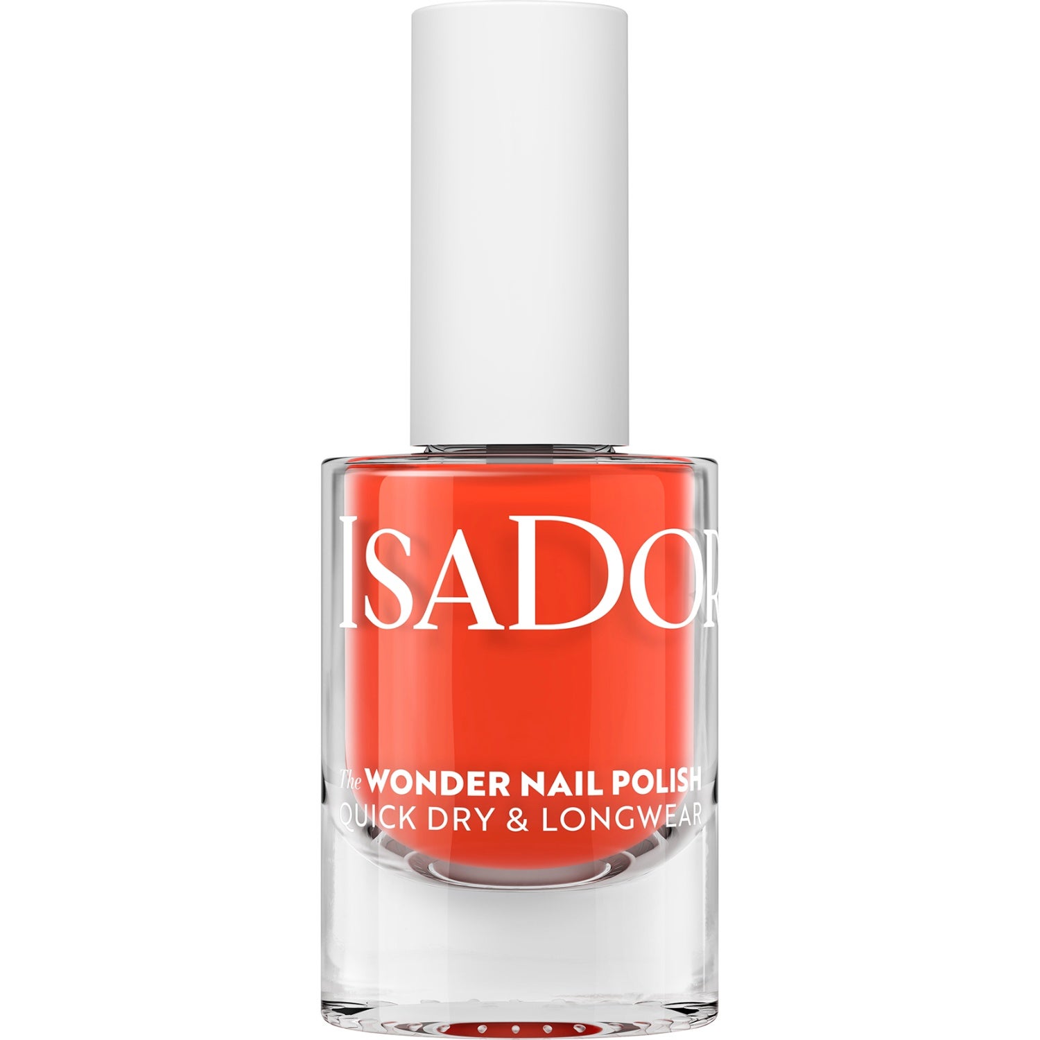IsaDora The Wonder Nail Polish Quick dry & Longwear Fire Orange - 5 ml