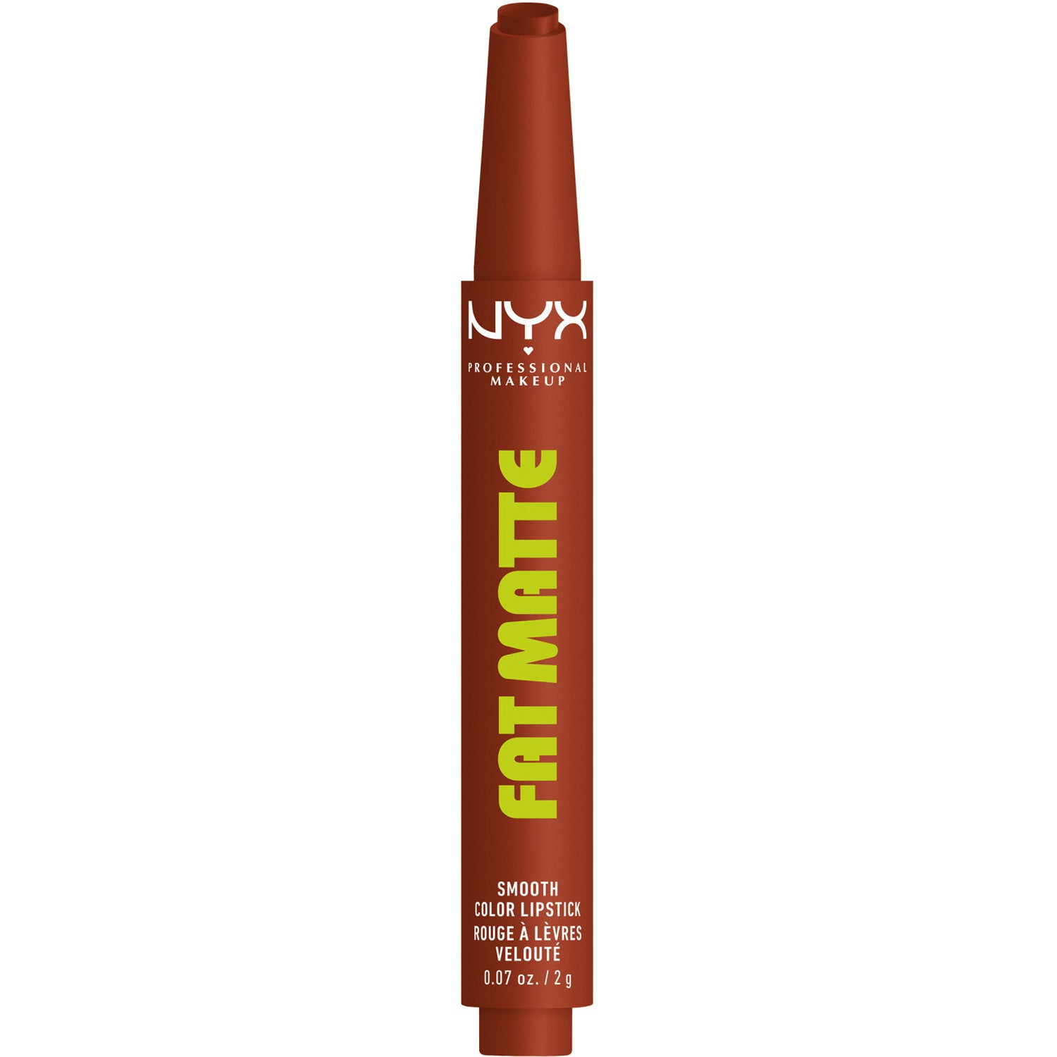 NYX Fat Matte Läppstift #beary Nude 2 gr läppsmink dam – bild 8