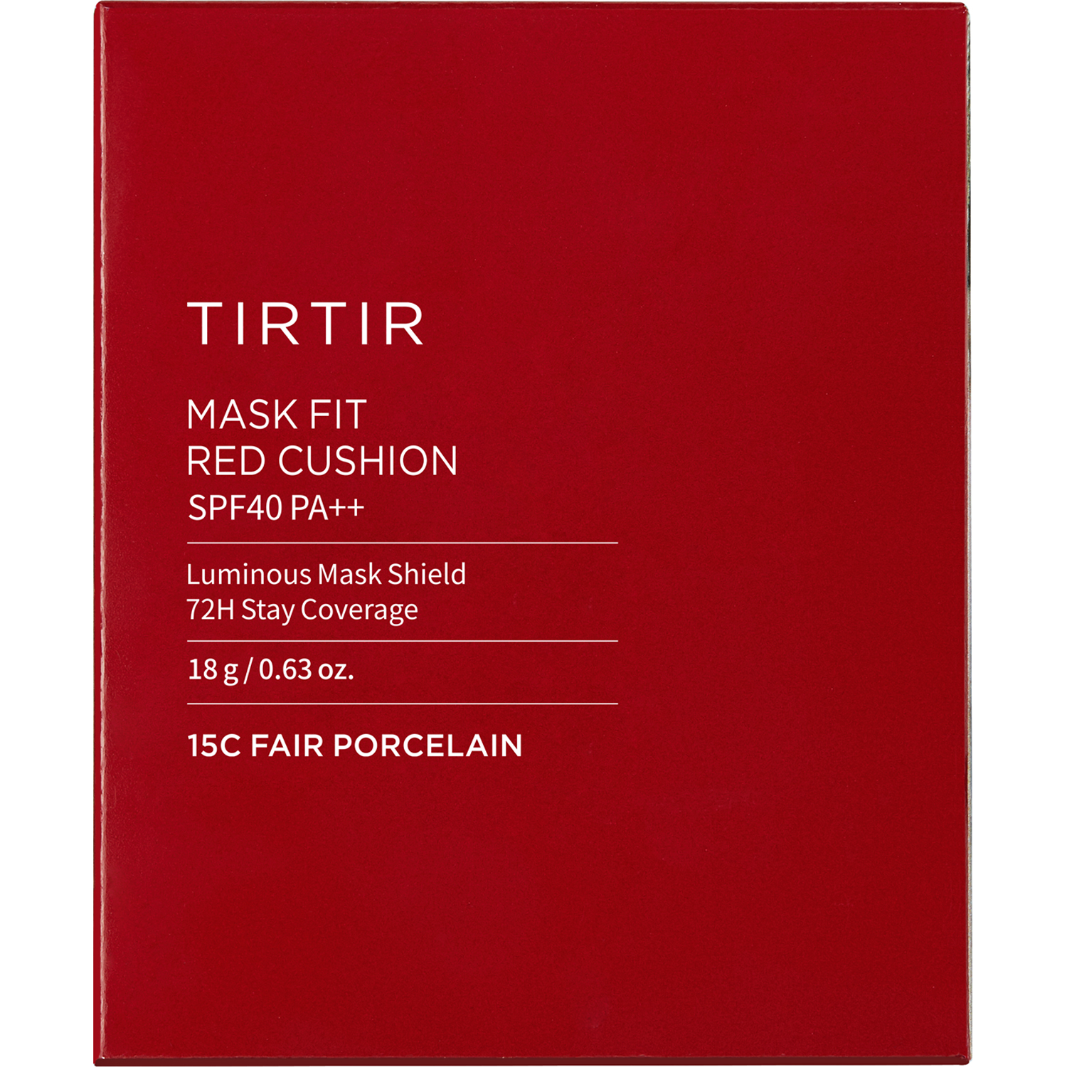 Mask Fit Red Cushion