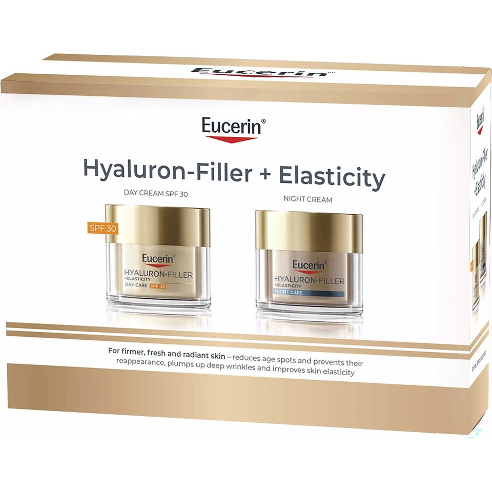 Gift Set Hyaluron-Filler+Elasticity Day & Night Cream 2 pcs
