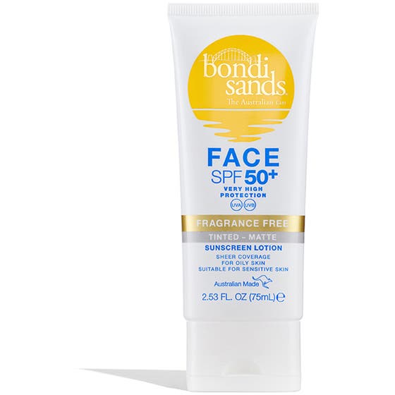 SPF50+Matte Tinted Face Lotion