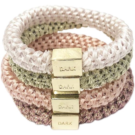 Fat Hair Ties 4 Pk Combo