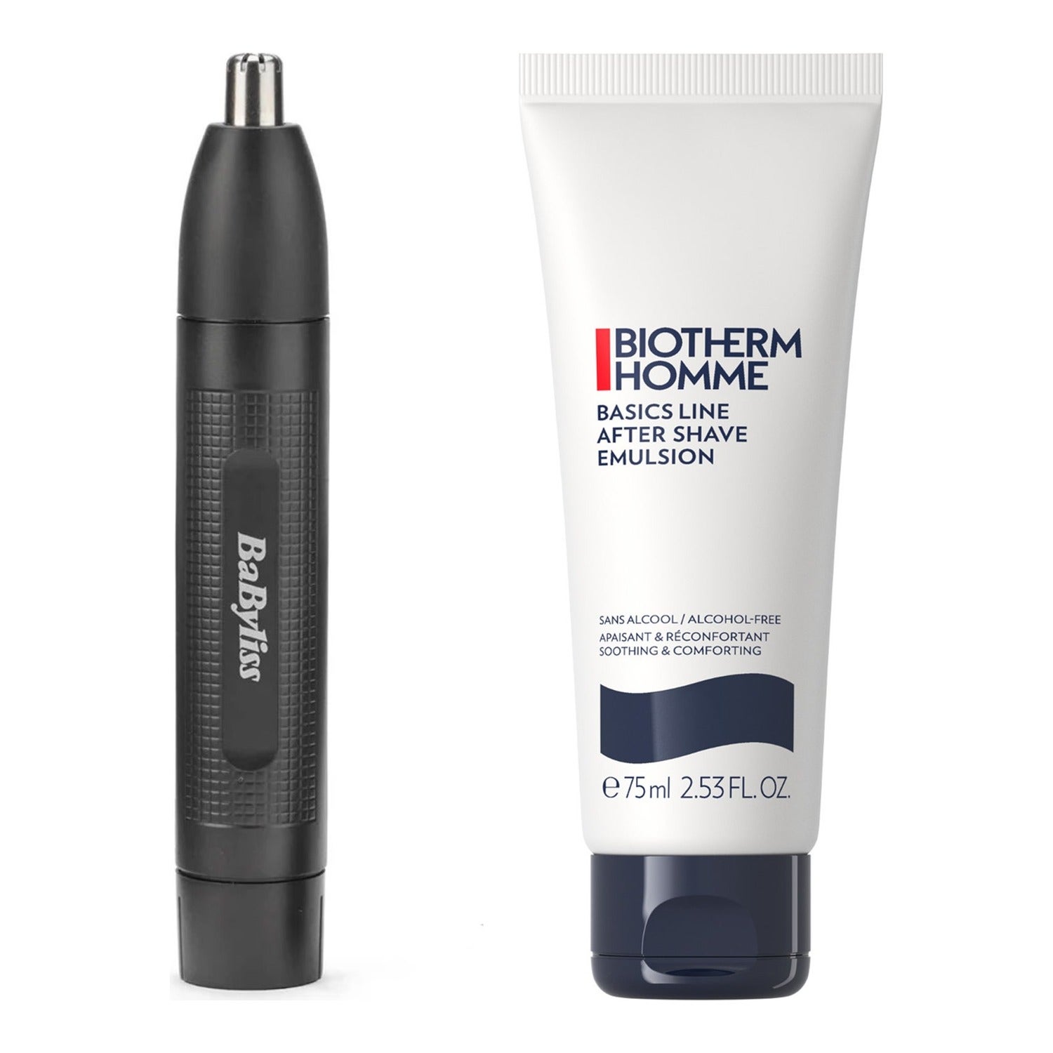 BaByliss Precision Grooming & Soothing Care Kit Babyliss Multi Trimmer & Biotherm Homme After Shave Emulsion