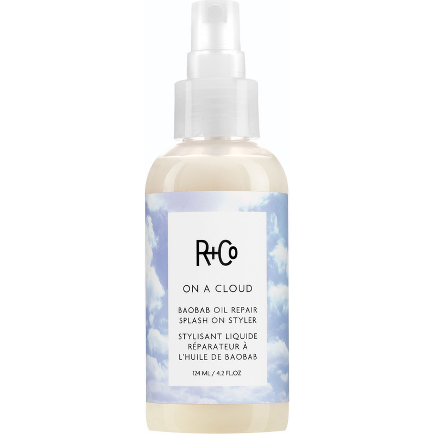 R+Co On A Cloud Baobab Oil Repair Splash On Styler schampo & balsam dam