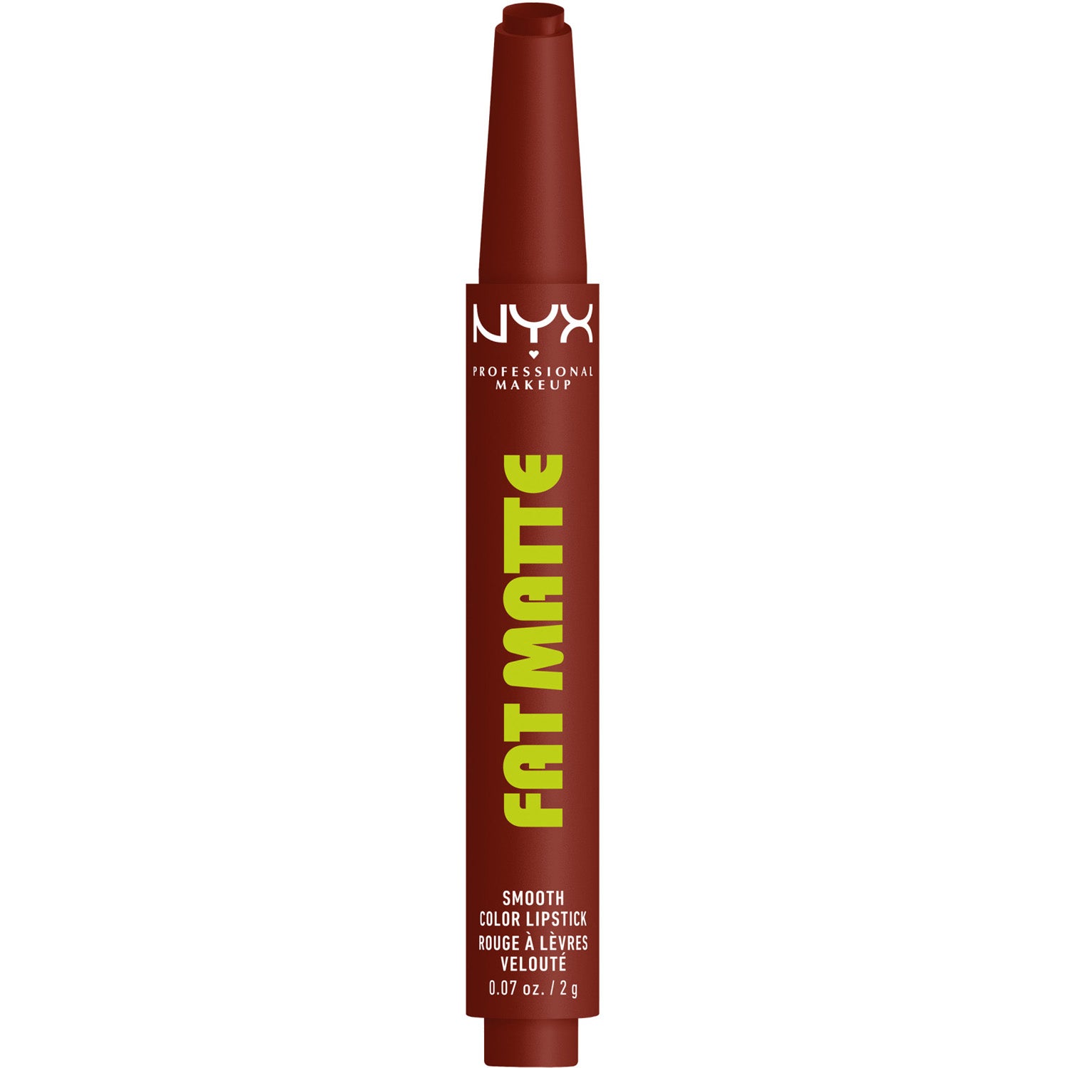 NYX Fat Matte Läppstift #cocoa Cuddles 2 gr läppsmink dam – bild 8