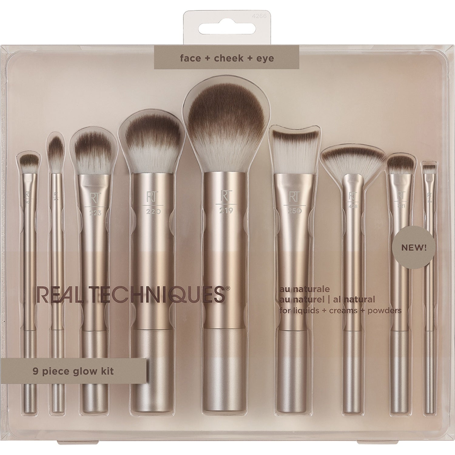 Real Techniques Au Naturale Makeup Brush Set