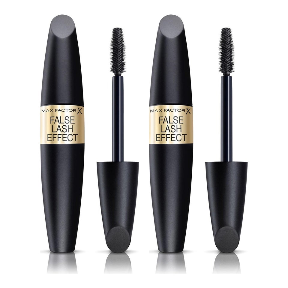 False Lash Effect Waterproof Mascara 2-pk Duo Black